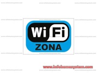 NALEPNICA WI FI ZONA          