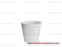 SAKSIJA TOSCANA 14CM BELA               