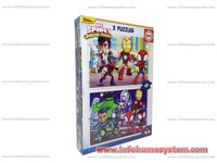 PUZLE 2U1 SPIDEY AMAZING FRIENDS DISNEY EDUCA               