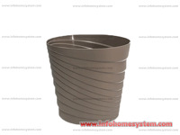 SAKSIJA TOSCANA 22CM MOKA                                             